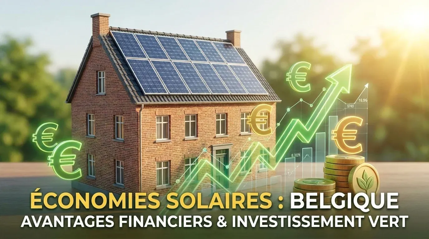 Rentabilité panneaux solaires en Belgique : primes et ROI