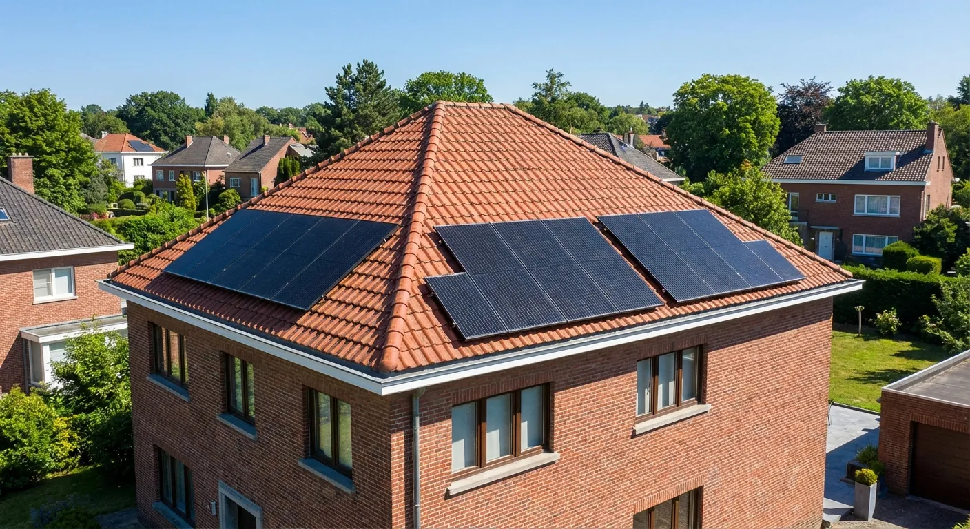 Installation panneaux solaires 5.6 kWc à Uccle - Installation panneaux solaires à Uccle